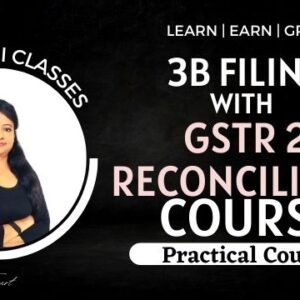 RECONCILIATION OF BOOKS VS 2B VS 2A with GSTR 3B FILING