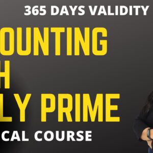 Accounting with Tally Prime - 365 Validity