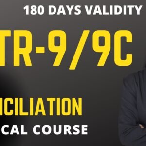 GSTR-9/9C (FY 24-25 and 23-24) with Reconciliation (2B vs 2A & 2B vs Books)